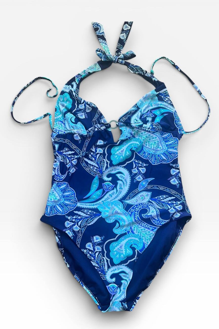 Old Navy Paisely one piece Bathing Suit | Size xl | EUC